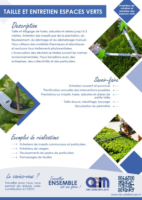 Blanchisserie - Prestation de service - Aeim